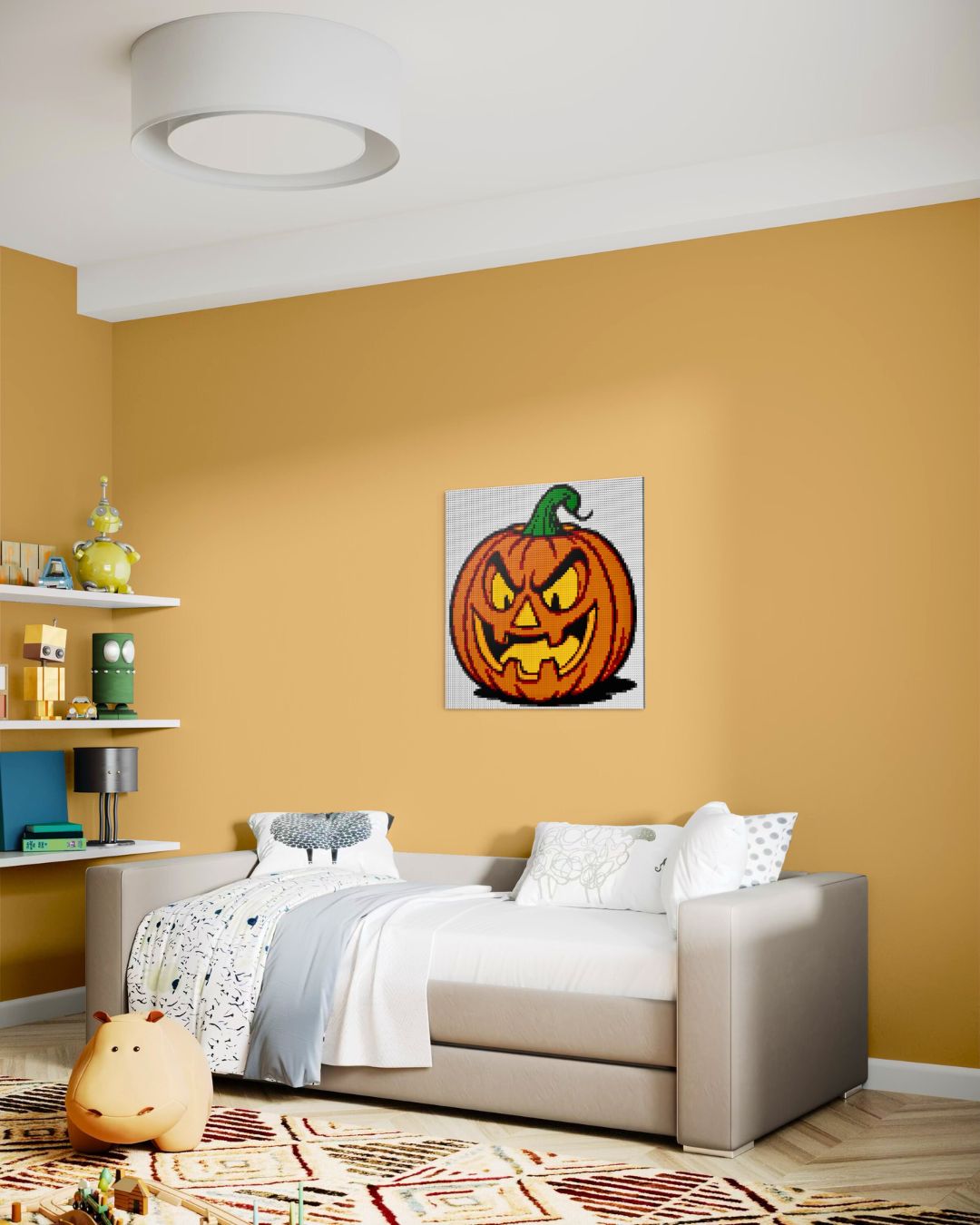 Jack-o-Lantern_LEGO-Mosaic_color_guide_per_plate_100x100studs