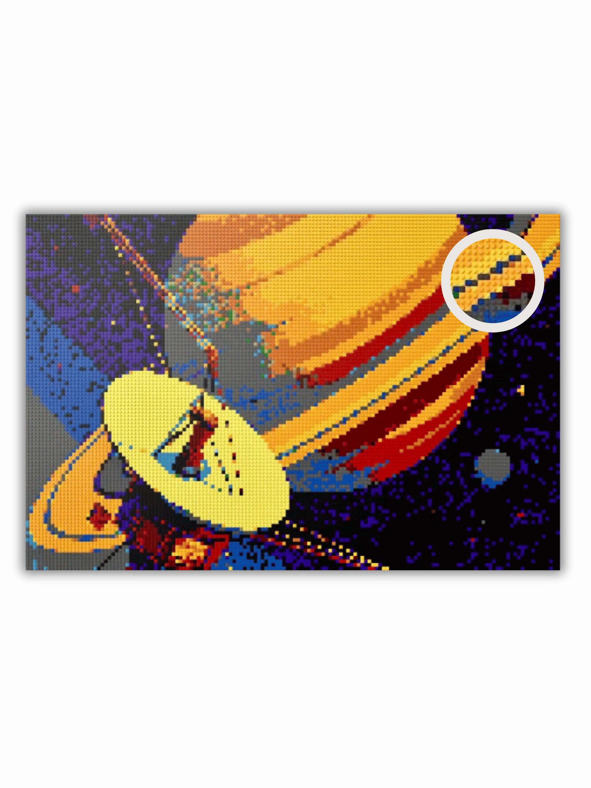 Pioneer 11 150x100 stds LEGO True Colors Mosaic